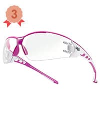 ANSI Z87.1 Anti-Fog Wrap-Around Clear Safety Glasses, Pickleball lab chemistry goggles with Scratch Resistant