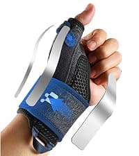 Wrist Brace with Soft Thumb Opening for Mild Carpal Tunnel Tendonitis Arthritis Sprains (Not for Thumb), Compression Hand Brace for Women Men, Wrist Support Strap for Sports Work Typing Sleeping