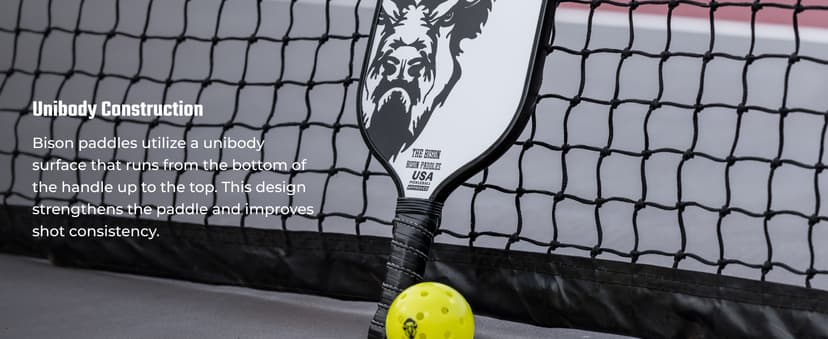 Carbon Graphite Pickleball Paddles - Lightweight Pickleball Rackets | Honeycomb Composite Core Improves Pickle Ball Placement and Increases Power | Durable Unibody Construction