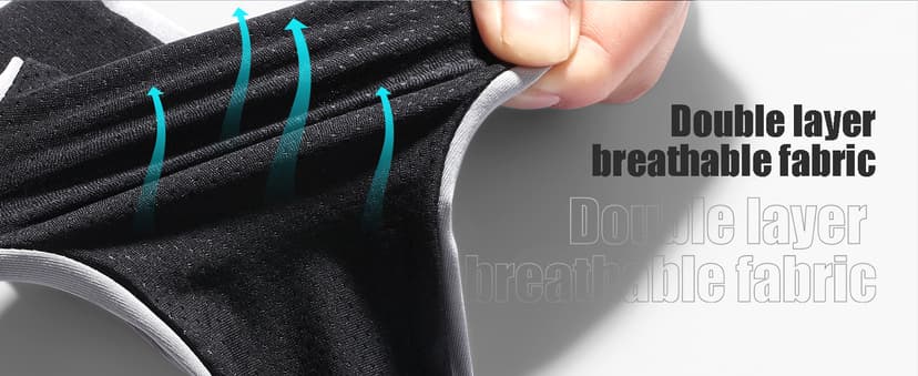 Braylin Men's Headbands, 3-Pack Head Band for Men, Sport Sweatbands for Running Fitness Yoga Cycling, Sweat Wicking Non Slip