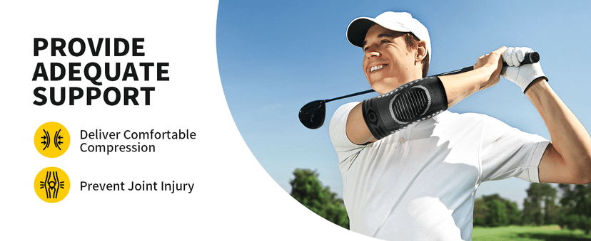 CAMBIVO 2 Pack Tennis Elbow Brace for Tendonitis and Tennis Elbow,Golfers Elbow, Arm Compression Sleeves for Women and Men, Bíceps Support Sleeve for Weightlifting, Basketball and Workout