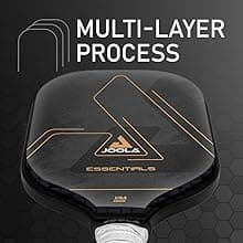 JOOLA Stratos or Essentials Pickleball Paddle – Reinforced Fiberglass Surface, Honeycomb Polypropylene Core, USAPA Approved, Durable & Beginner-Friendly Pickleball Racket with Comfortable Grip