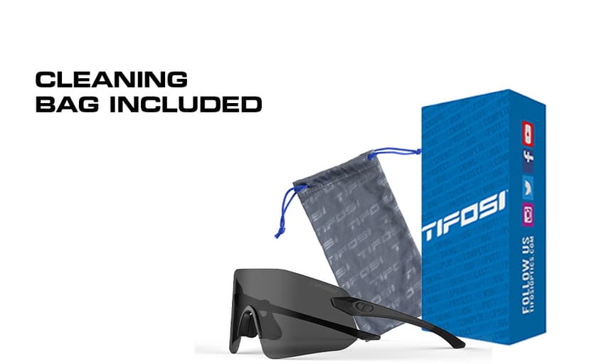 Tifosi Vogel SL Sport Sunglasses Men & Women - Ideal For Baseball, Cycling, Cricket, Golf, Hiking, Running