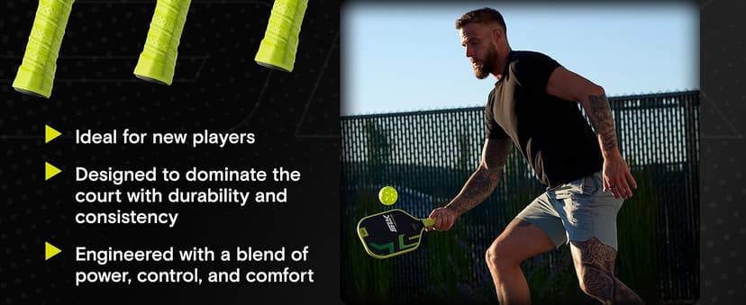 2025 SLK Nexus Pickleball Paddle | SpinFlex Surface and Graphite Pickleball Paddle Face | 13mm SX4 Polymer Core for Ultimate Consistency