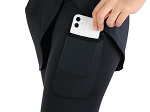 ANIVIVO Skirted Legging for Women, Yoga Legging with Skirts &Women Tennis Leggings Clothes Pockets