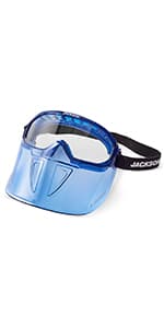 Jackson Safety SG Safety Glasses - Eye Protection for Men & Women - Anti-Scratch Lens with Black Frame - ANSI Z87.1 - Pack of 3 (Multiple Styles)