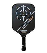 Engage Pursuit Pro1 6.0 Pickleball Paddle - Raw T700 Toray Carbon Fiber for Extreme Spin - MachPro Core for Maximum Power & Control