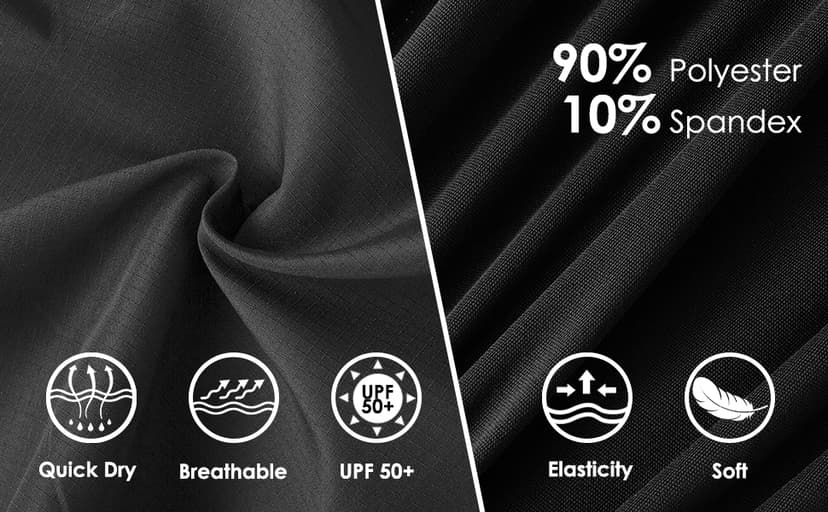 NIMOJIRO Men's 2 in 1 Running Shorts Workout Athletic Training Gym Outdoor Sports Shorts