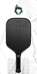 Professional Pickleball Paddles - Pro Line Energy USAPA Approved Pickleball Racket with Elongated Grip for Double-Handed Backhand - Dynamic Aramid-Carbon Fiber Surface Paddle by Pickleball Apes