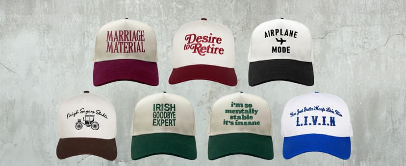 Funky Junque Vintage Canvas Snapback Hat - Adjustable 2 Tone Cap for Men Women - Put It On My, Cowboy, Girl Dad, Funny