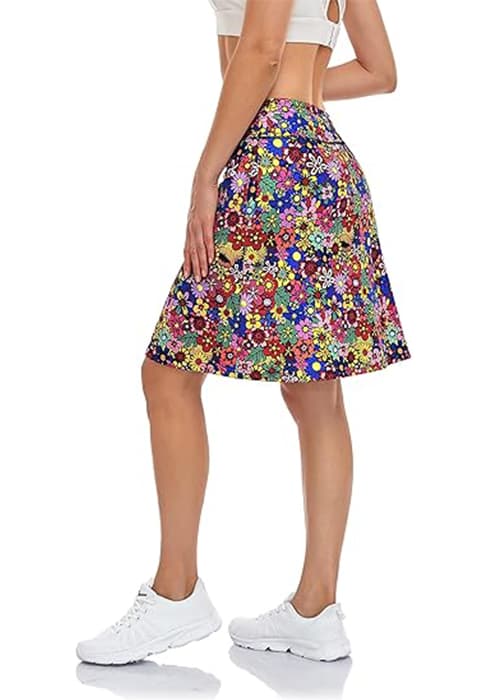 BLEVONH Womens Summer Tennis Skirts with Shorts Underneath, Pickleball, Athletic, Workout and Golf Skorts with Pockets