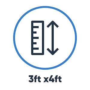 The Official Dink Pad by Enhance Pickleball - Pickleball Rebounder Training Aid - Practice Your Dinks and Improve Your Pickleball Game - Transform Any Wall into a Pickleball Court and Net