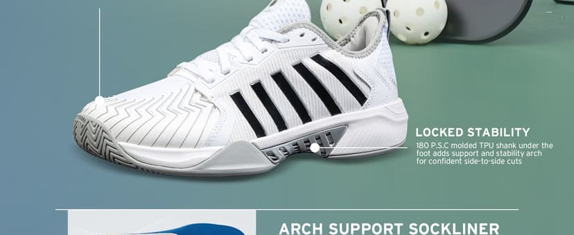 K-Swiss Men's Pickleball Supreme Shoe