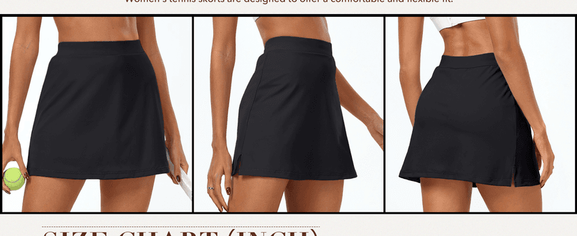 AUTOMET Women's Mini Tennis Skirt with Shorts Underneath 2025 Athletic Workout Cute Golf Skorts Trendy Summer Gym Clothes