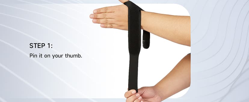 Pickleball Wrist Brace Support for Tennis, Ultra Thin Elastic Wrist Wraps, Lightweight, Breathable and Skin Friendly (Black/Left/One Size)