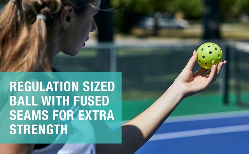 FILA Accessories Pickleball Paddles Set of 2 - Includes 2 Pickleball Rackets, 2 Outdoor Pickleball Balls, Pickleball Racket Game Equipment Mesh Bag