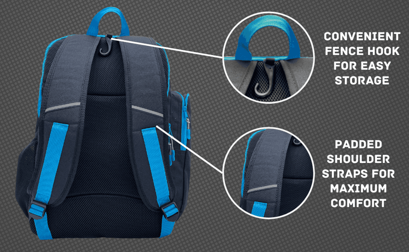 Pickleball Bag for Men and Women - Fits 2 to 4 Paddles - Shoe Compartment, Fence Hook, Storage Pockets for Water Bottles, Pickleballs, Clothing, Racquet/Paddle Storage - Pickle Ball Backpack