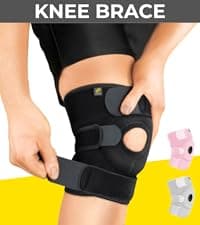 Bracoo 2 Pack Ankle Brace Compression Sleeve for Women & Men, Adjustable Ankle Support Strap for Sprained, Plantar Fasciitis, Pain Relief, Injury Recovery, Running, Workout, GYM, FS60