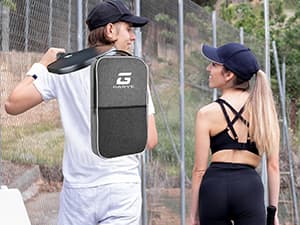 GARYE Pickleball Paddles Set of 4, Carbon Fiber Pickle Ball Paddle, USAPA Approved Lightweight Rackets 4 Pack for Adults and Teenagers, Includes 6 Balls, 1 Bag, and 4 Grip Tapes.