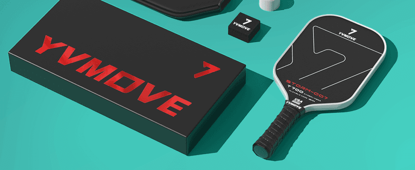 Pickleball Paddle with T700 Raw Carbon Fiber Surface & 16mm STR-Core Power Polymer Core, Premium Pickle Ball Racket Designed for Ultimate Spin & Consistency, USAPA Approved