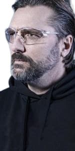 SolidWork Safety Glasses Clear Lens with Side Shields, Anti Fog, Anti Scratch, Anti-Glare, Protective Eyewear for Men & Women