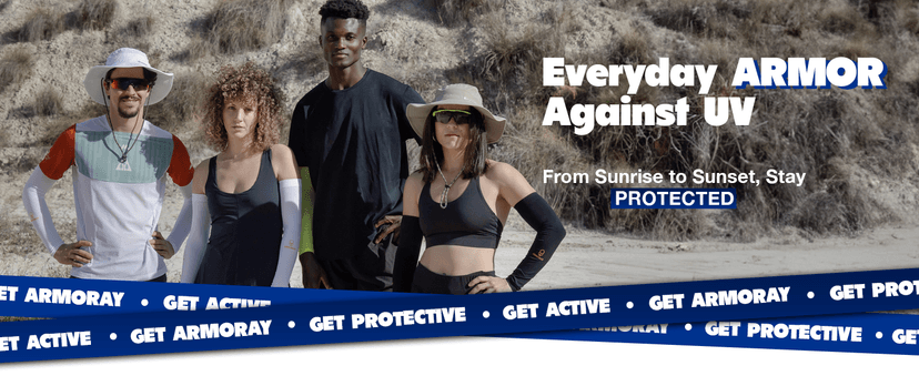 ARMORAY Arm Sleeves for Men or Women - Tattoo Cover Up - Cooling Sports Sleeve for Basketball Golf Football