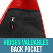 Athletico Sling Bag - Crossbody Backpack for Pickleball, Tennis, Racketball, and Travel for Men and Women