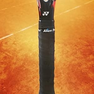 ALIEN PROS Tennis Racket Grip Tape - Precut and Dry Feel Tennis Grip - Tennis Overgrip Grip Tape Tennis Racket - Wrap Your Racquet for High Performance