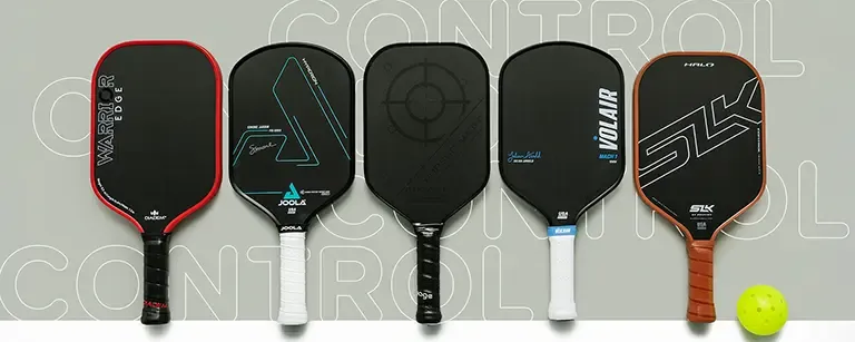 what defines a control pickleball paddle