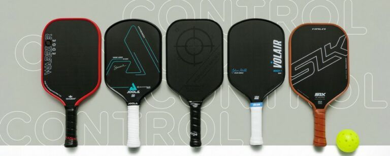pickleball paddles for control players