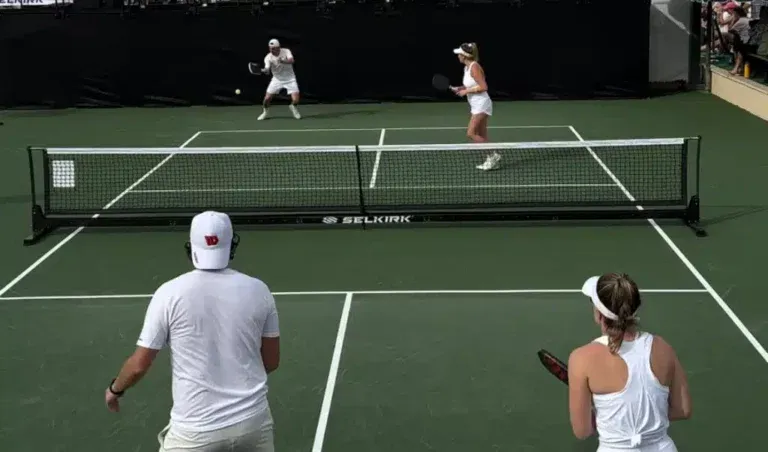 Double pickleball rules