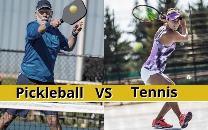 Adapting your tennis skills to pickleball