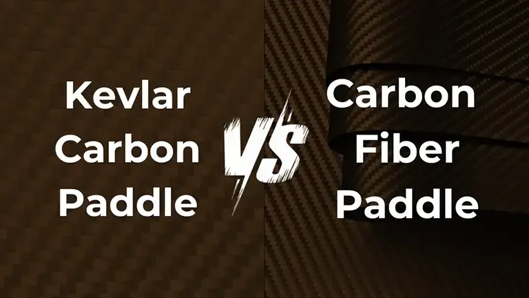 kevlar vs carbon fiber pickleball paddle
