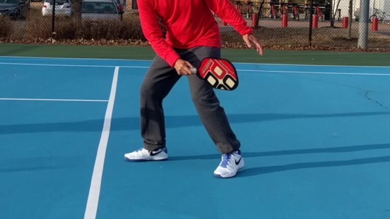 Backhand swing mechanics