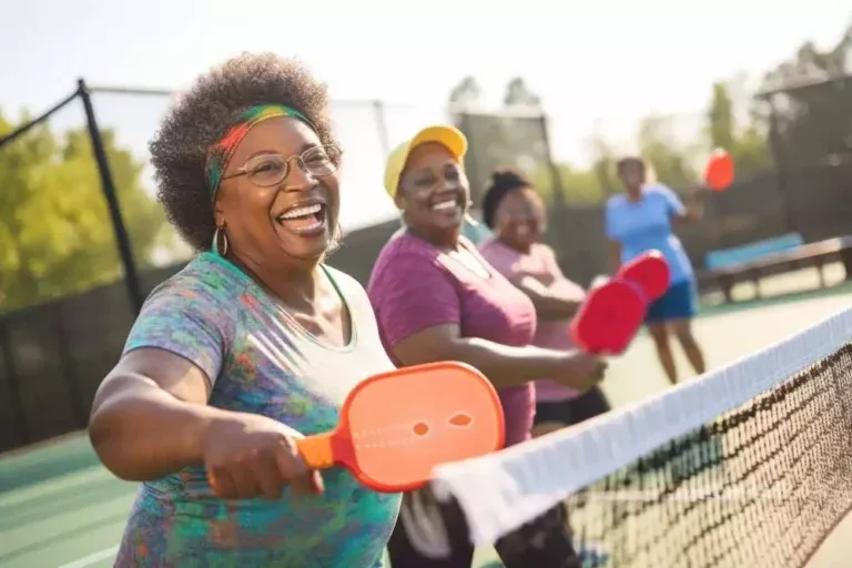 Mental health benefits of pickleball