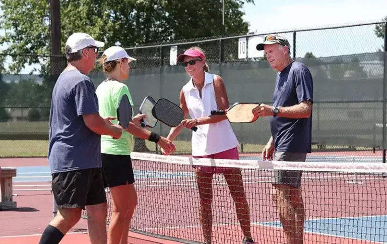 Pickleball as a tool for intergenerational connection