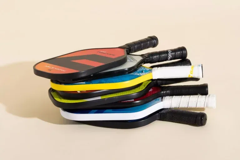 Paddle face material and spin