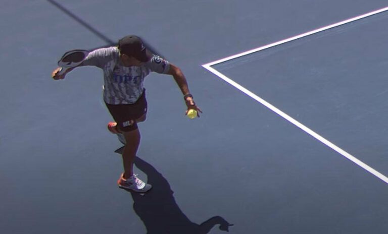 Foot placement: Staying behind the line