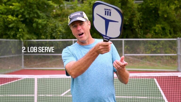 The lob serve