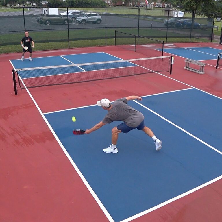 Singles court positioning and movement