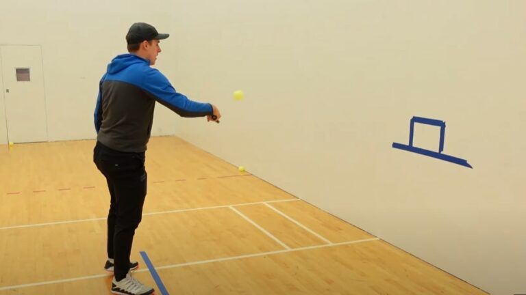 Practice drills for backhand volleys