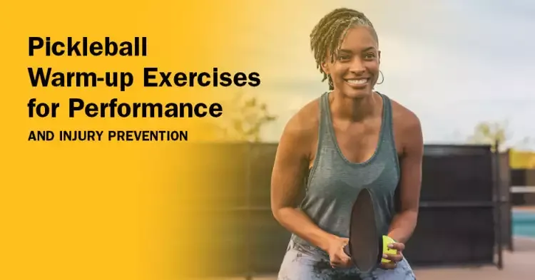 Why pickleball warm-up exercises are crucial