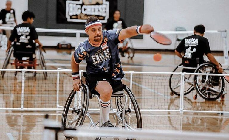 What is wheelchair pickleball?