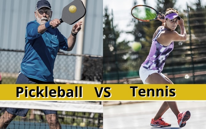 pickleball vs tennis Gameplay Dynamics