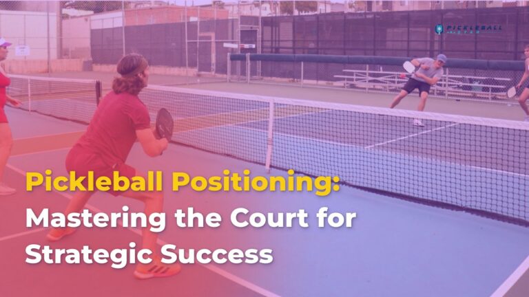 Pickleball Positioning: Mastering the Court for Strategic Success