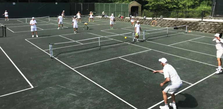 Challenges of Playing Pickleball on a Tennis Court