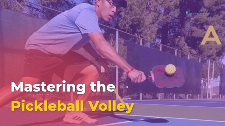 Mastering the Pickleball Volley: Dominating the Net and Controlling the Point