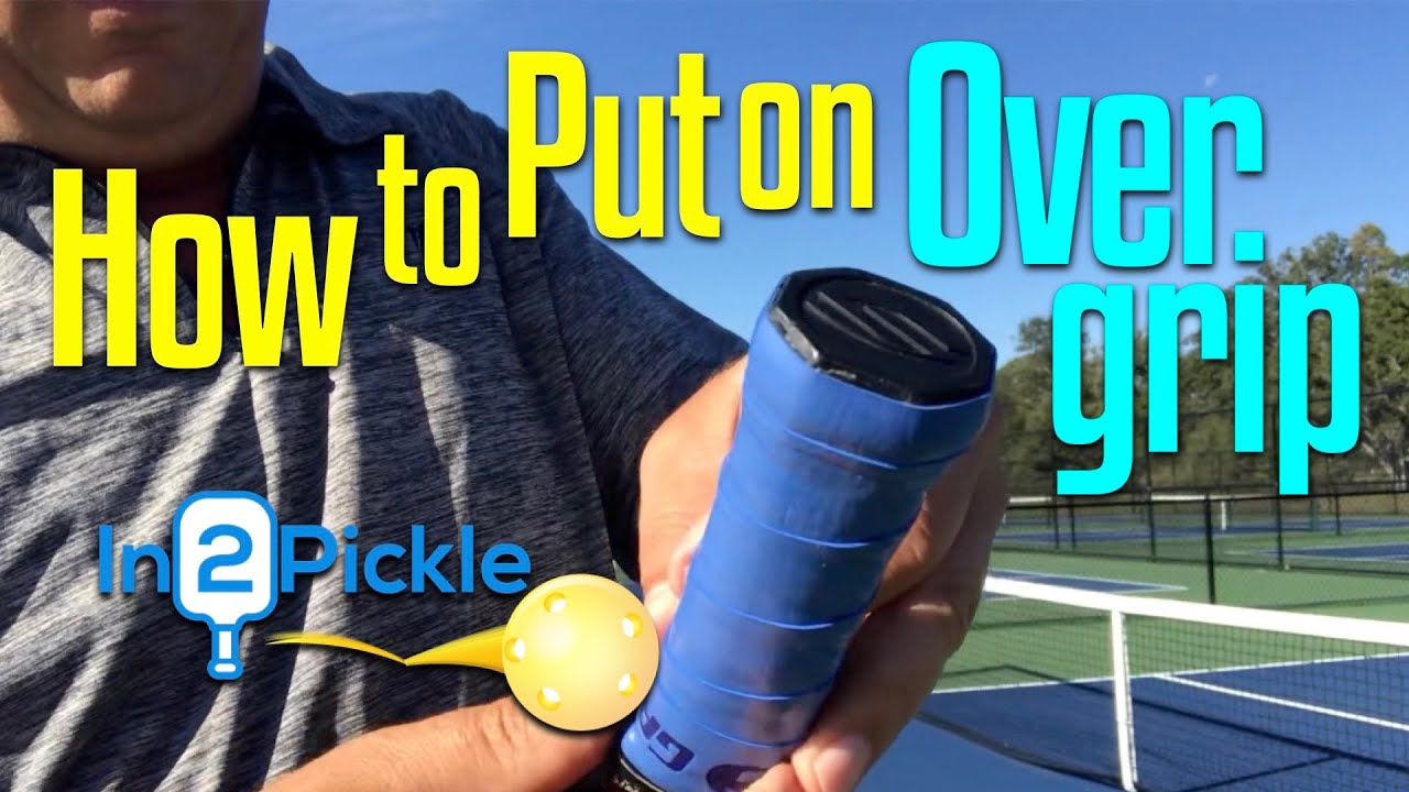 How to overgrip your paddle