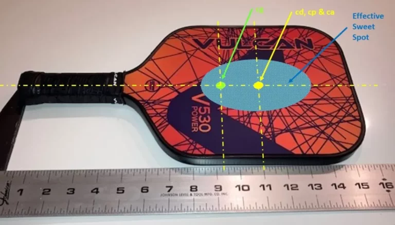 what pickleball paddle has the largest sweet spot