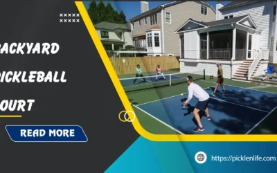 backyard pickleball court